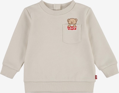 LEVI'S ® Sweatshirt in Brown / Light brown / Red / White, Item view