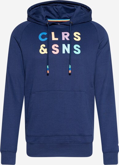 COLOURS & SONS Sweater majica u svijetloplava / tamno plava / svijetložuta / svijetlozelena / svijetloljubičasta, Pregled proizvoda