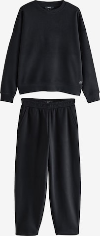 NextJogging komplet - crna boja: prednji dio