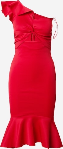 Lipsy Dress in Red: front