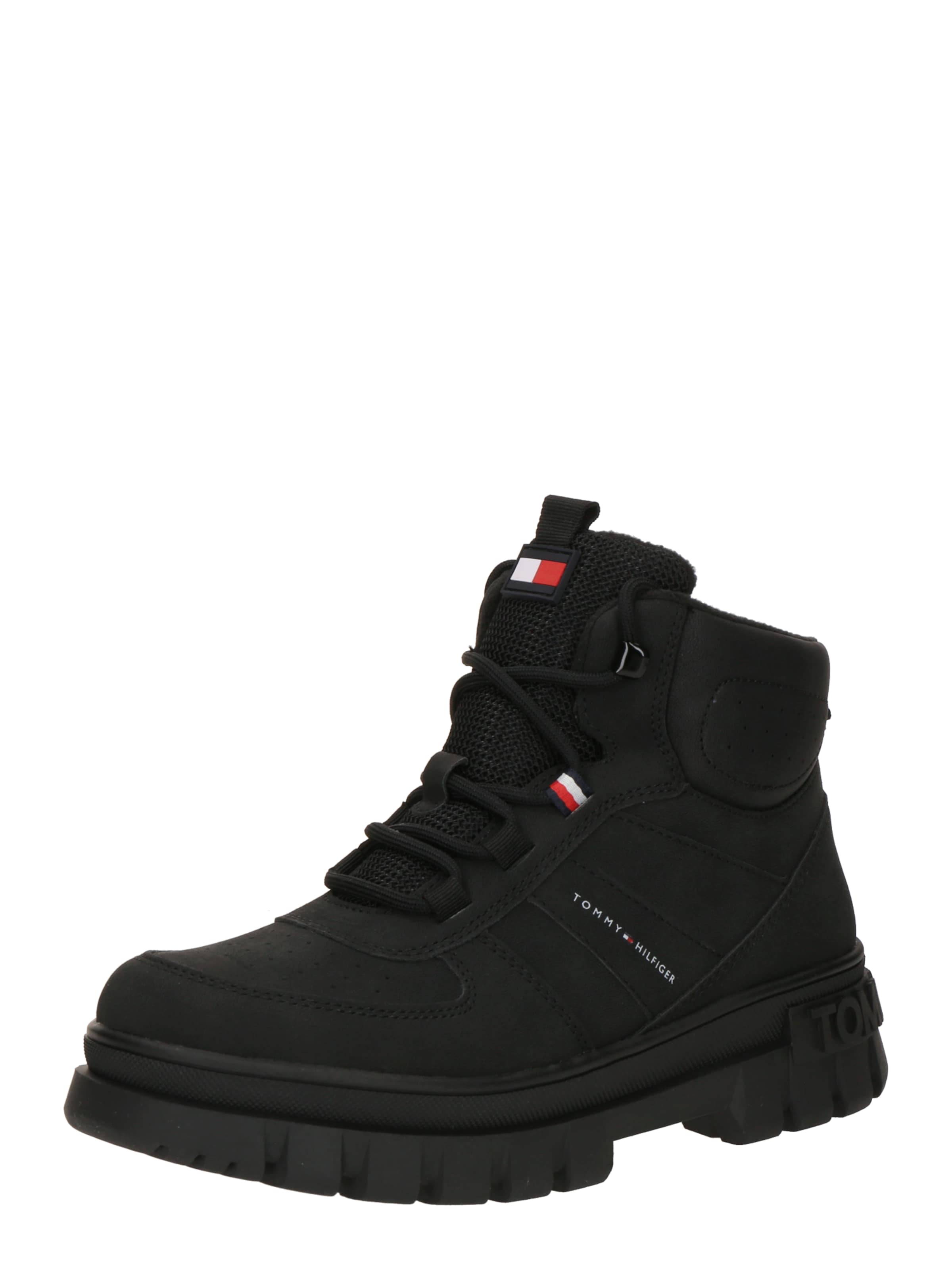 TOMMY HILFIGER - Bota 'MICHIGAN' em preto: frente