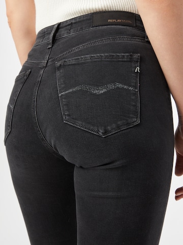 REPLAY Skinny Jeans 'Luzien' in Grau