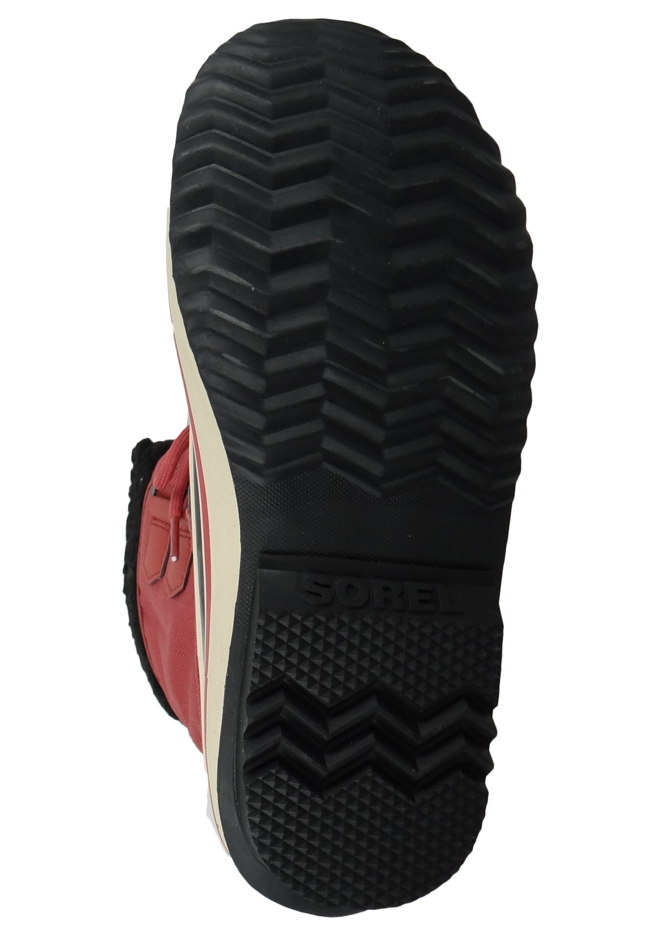 SOREL - Botas de neve 'Carnival' em vermelho