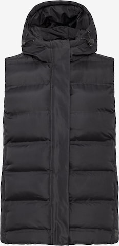 Gilet ' OXMARIANN ' Oxmo en noir : devant