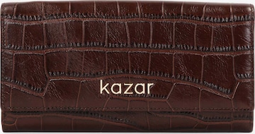 Kazar Wallet in Brown: front