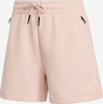ADIDAS SPORTSWEAR Loosefit Sportovní kalhoty 'Z.N.E.' – pink: přední strana