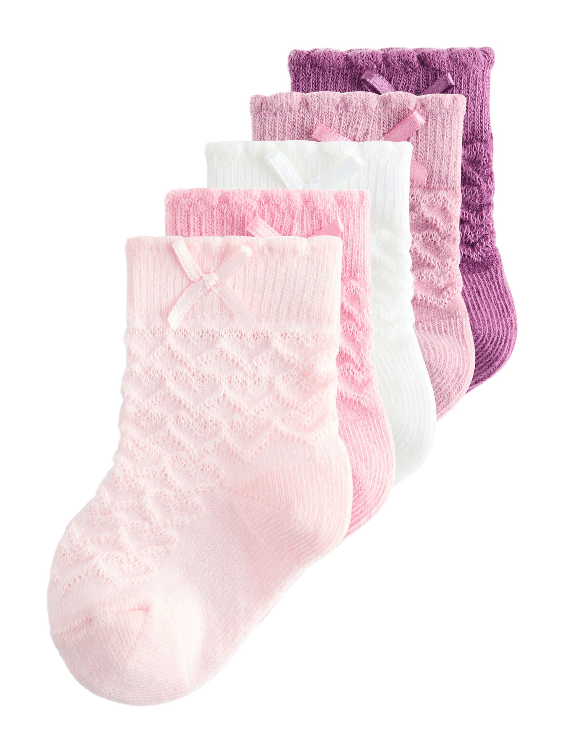 Next Socken in Pink: Vorderseite