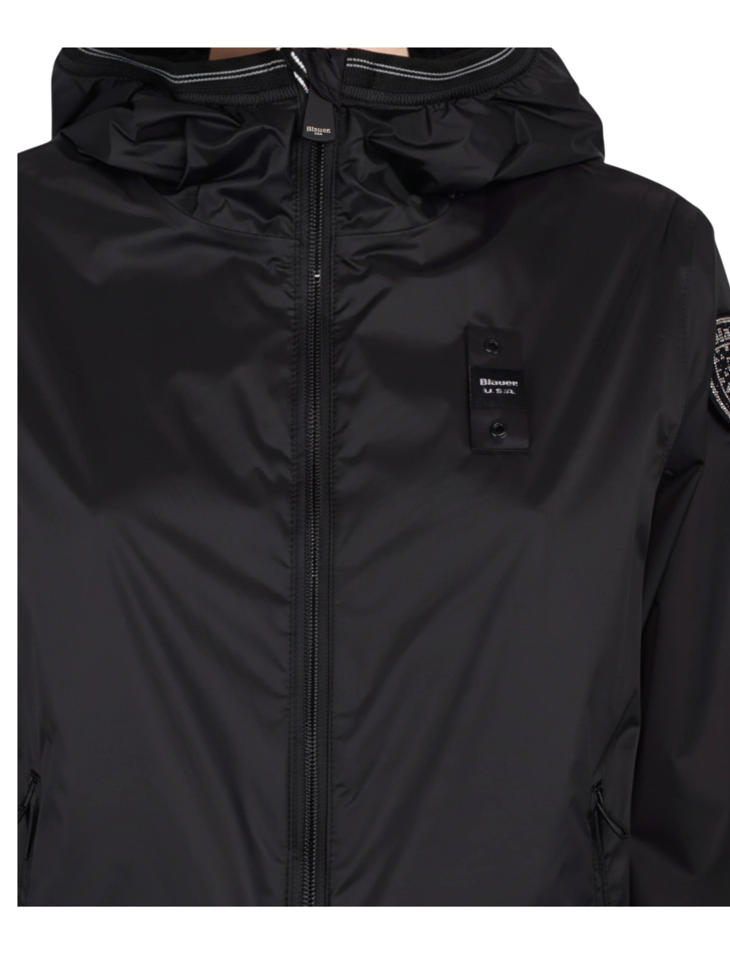 Blauer Übergangsjacke‌‌‌‌‌‌‌ in Schwarz