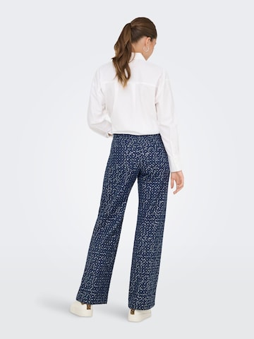 ONLY - Pierna ancha Pantalón 'ONLEVITA' en azul