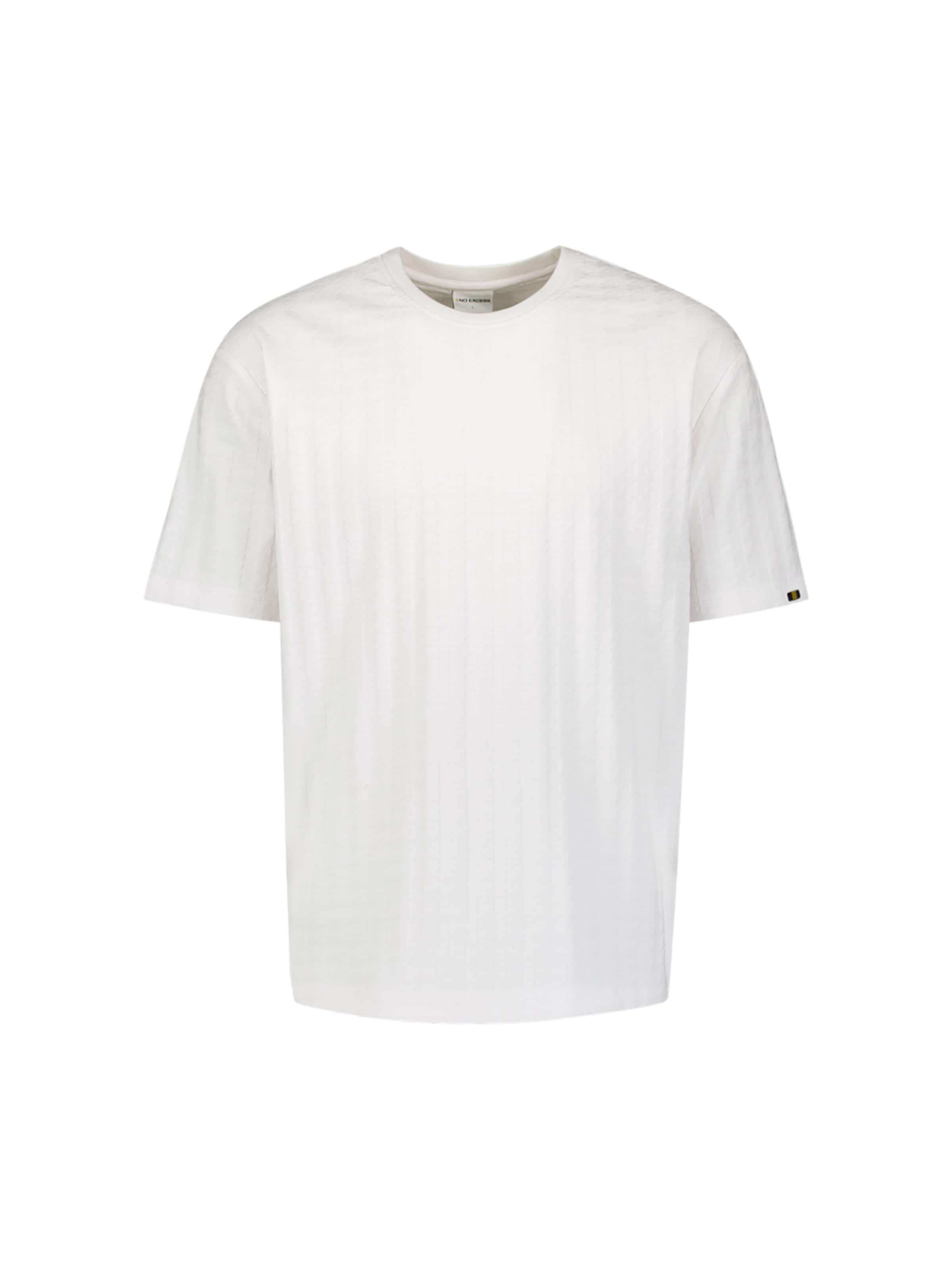 No Excess Shirt in White: front
