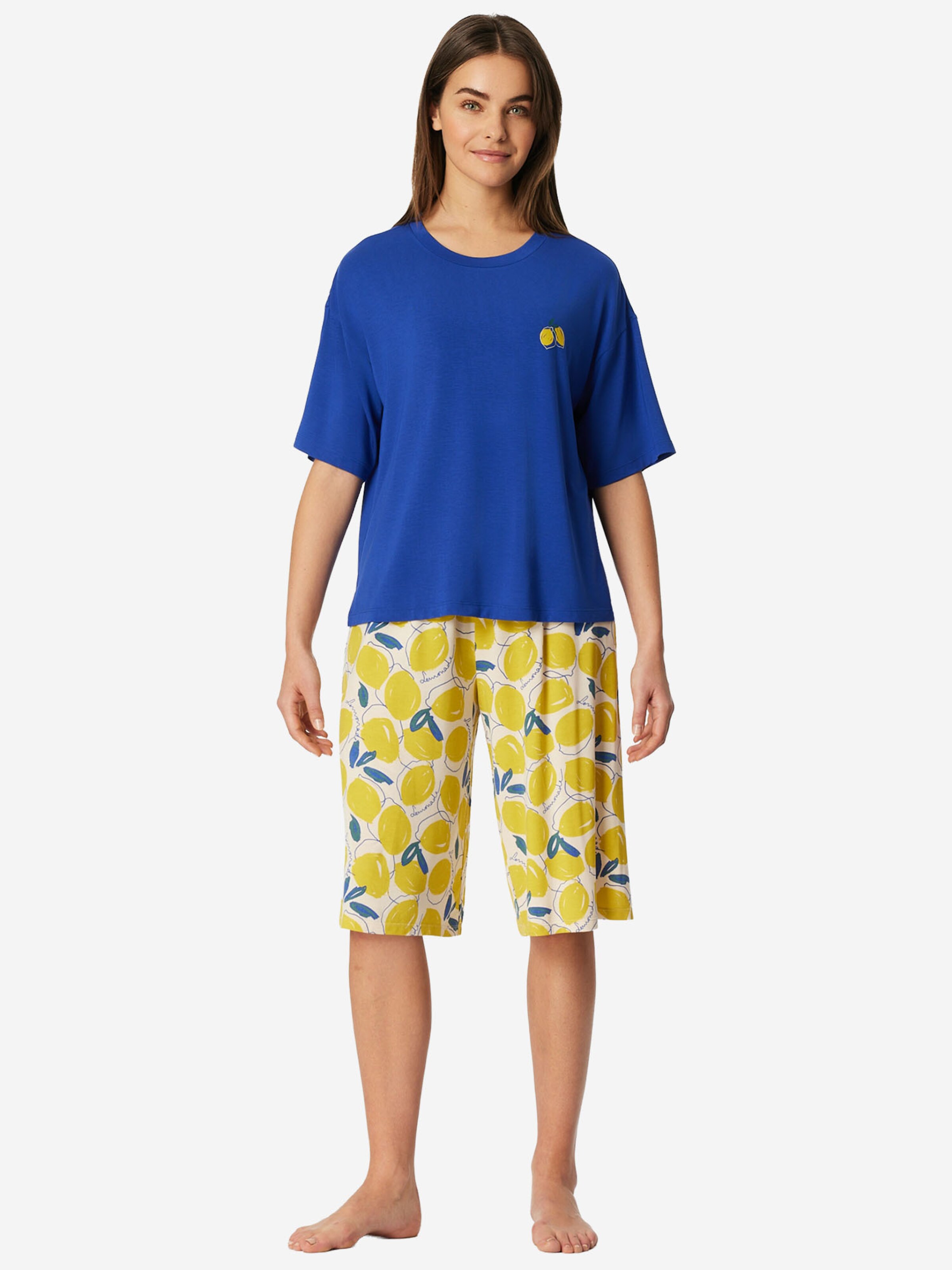 Pyjama ' Casual Fashion ' SCHIESSER en bleu