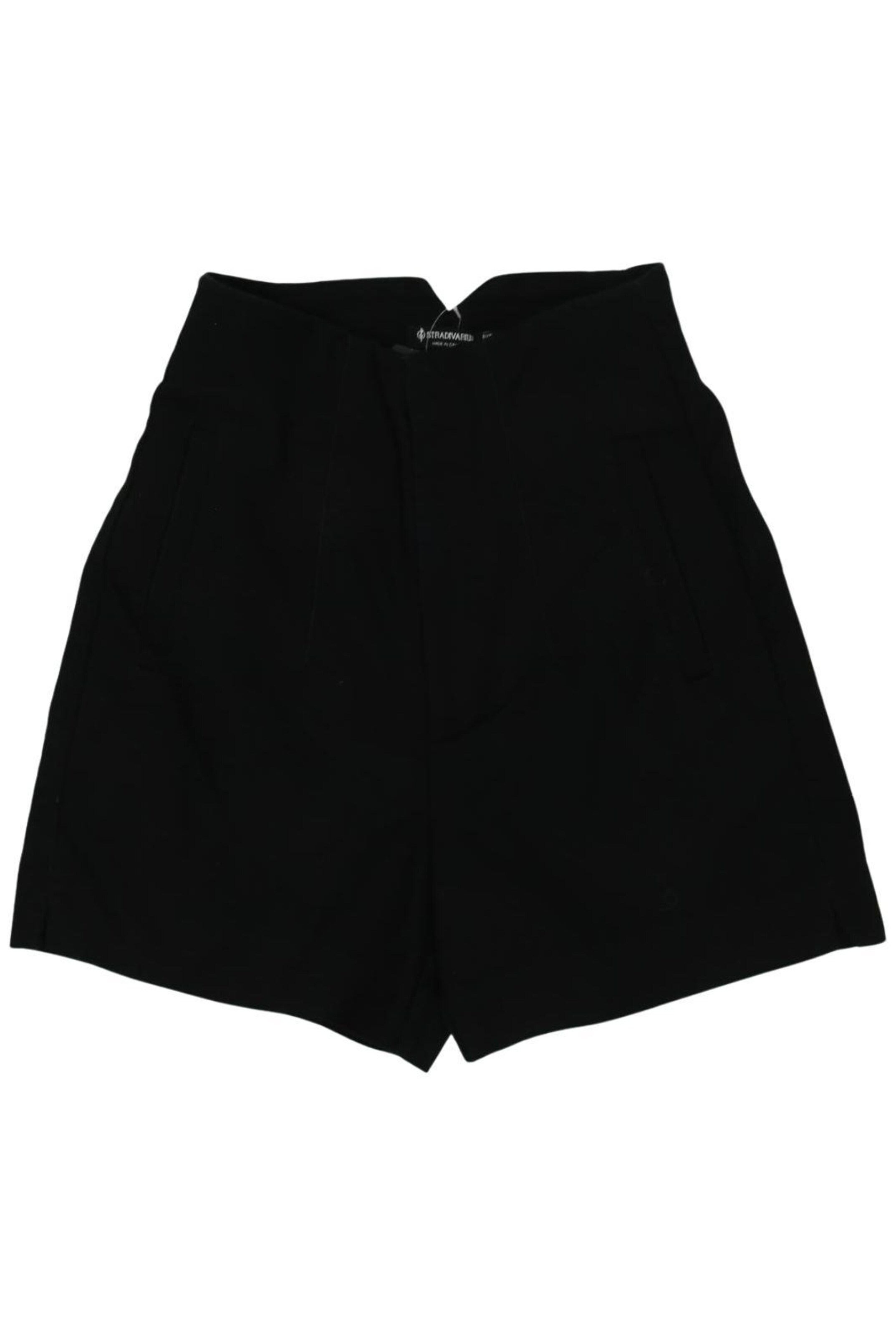 Stradivarius Shorts XXS in Schwarz: Vorderseite