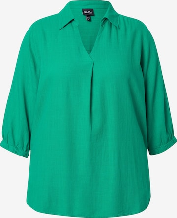 Ulla Popken Tunika in Grün: Vorderseite