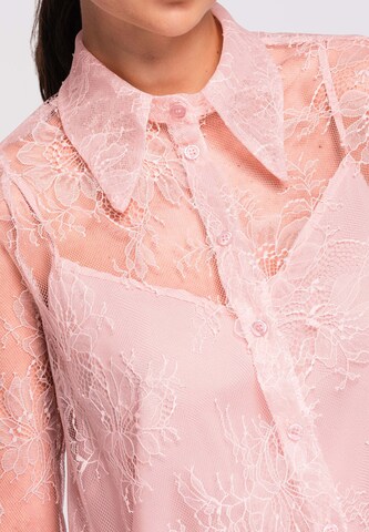 Ombre Bluse 'OW-SH-E0003' in Pink