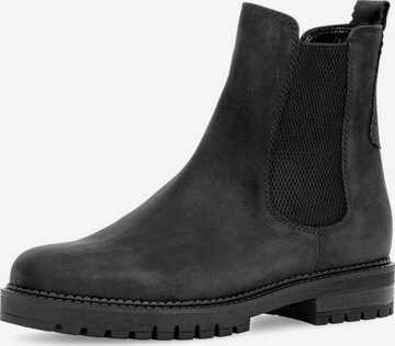 GABOR Chelsea boots in Zwart: voorkant