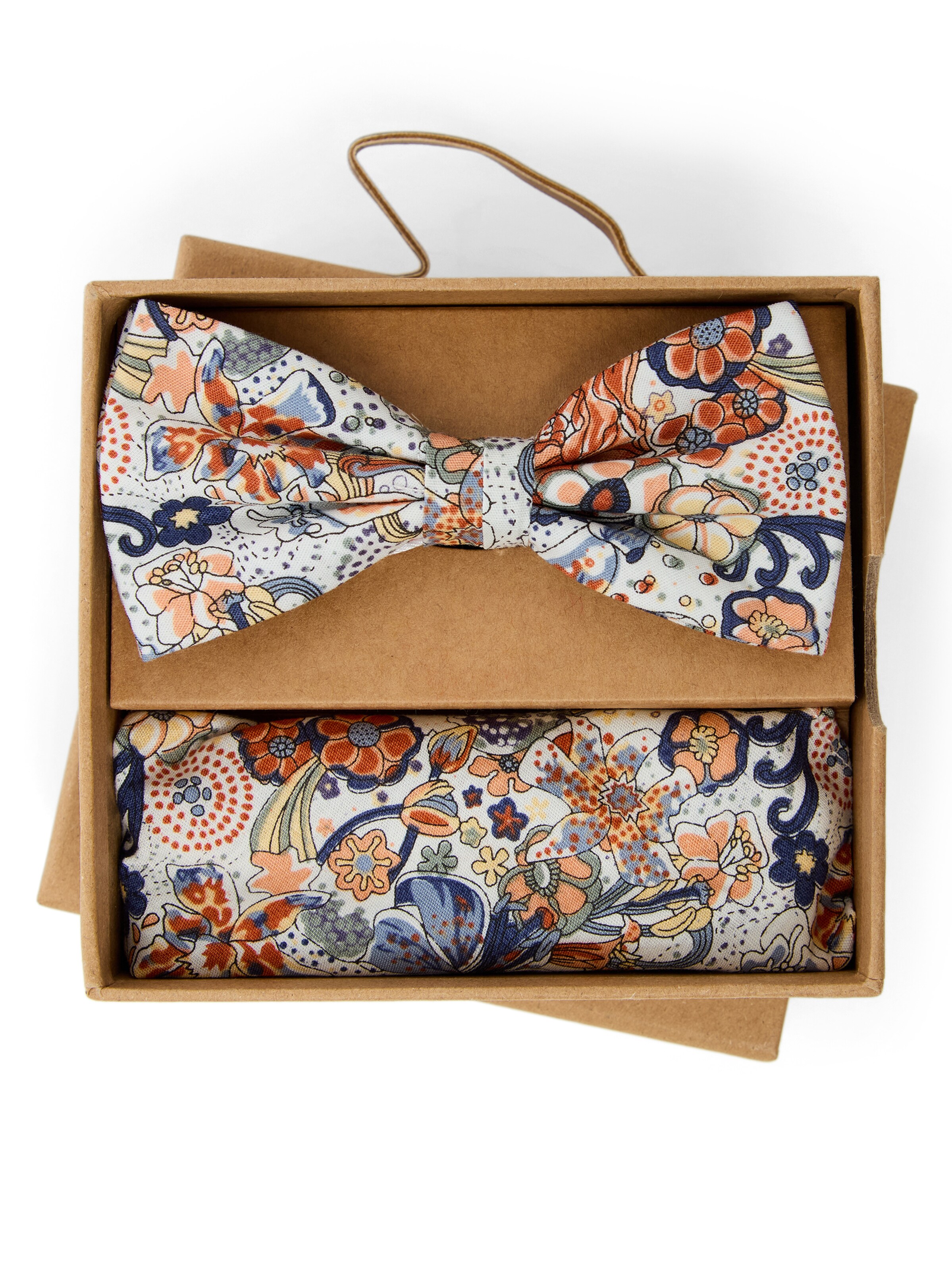 Finshley & Harding London Fliege in mischfarben, Produktansicht