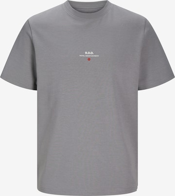 T-Shirt 'Luca' R.D.D. ROYAL DENIM DIVISION en gris : devant