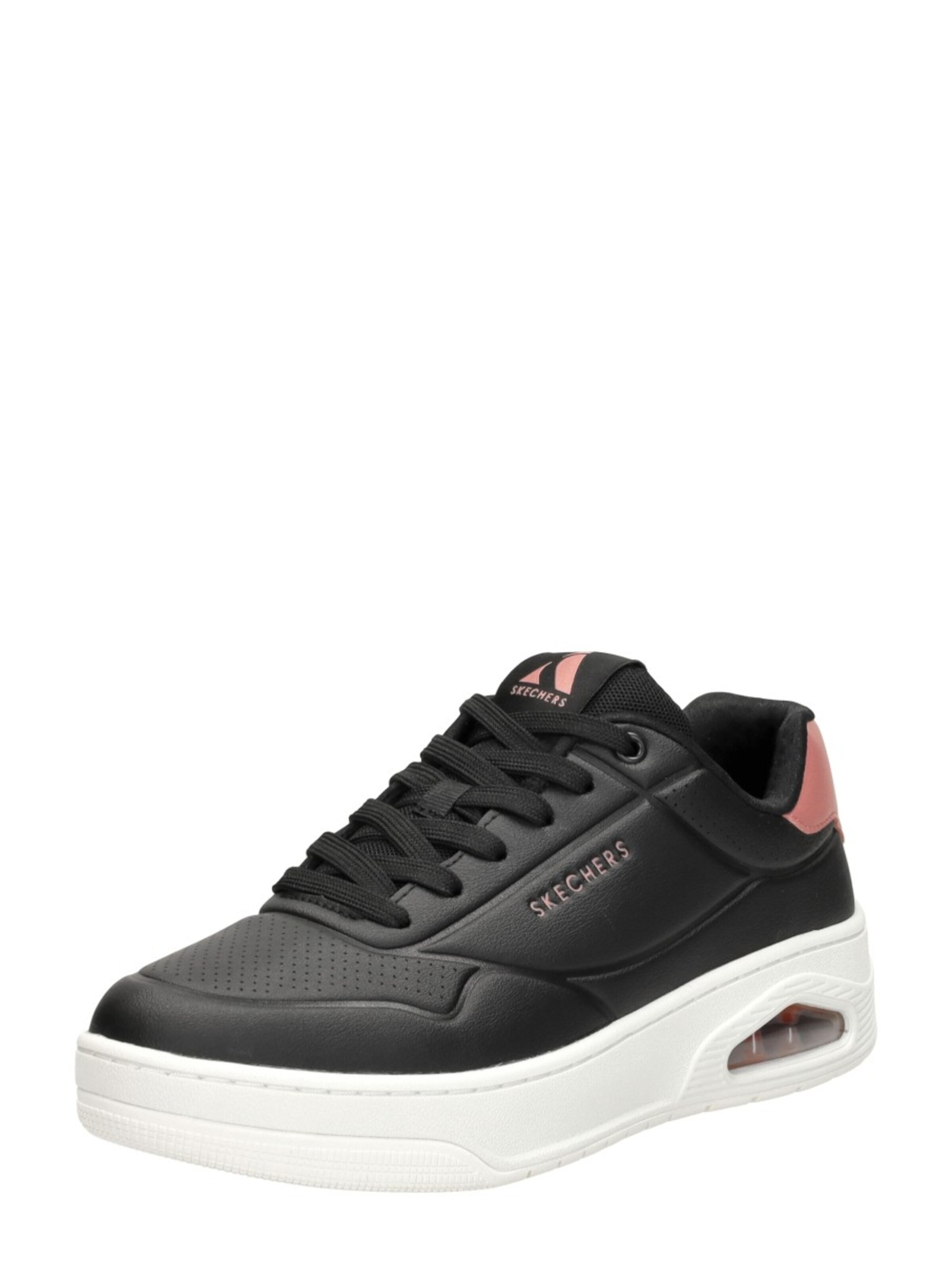 Baskets basses 'Uno Court' SKECHERS en noir