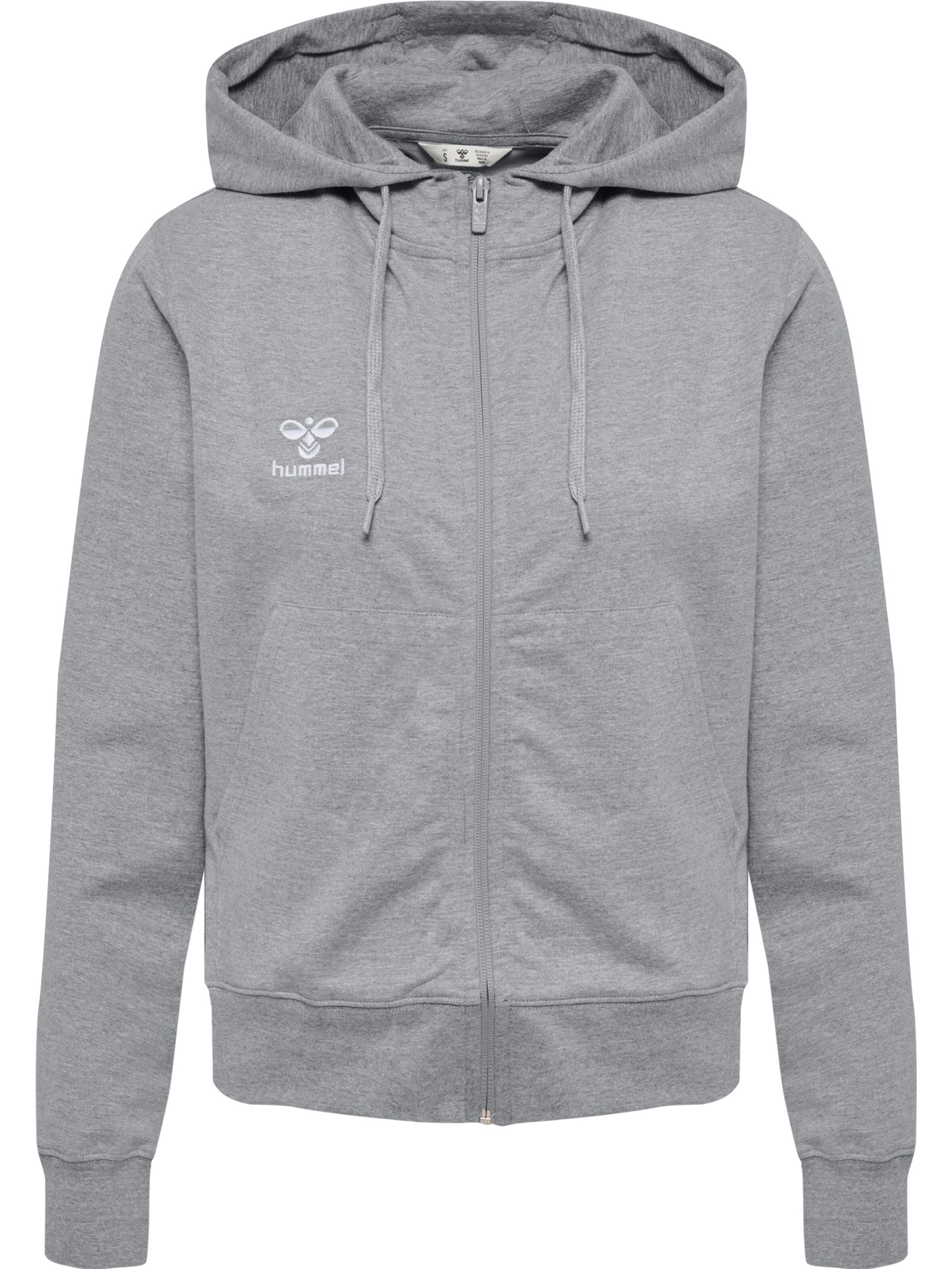 Hummel Sportssweatjakke 'Go 2.0' i grå: forside