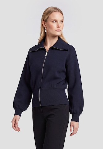Cardigan DreiMaster Klassik en bleu : devant