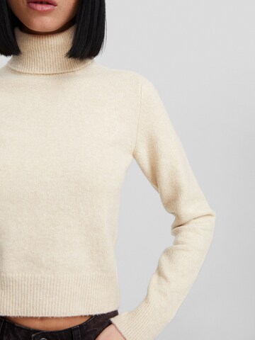 Bershka Pullover in Beige