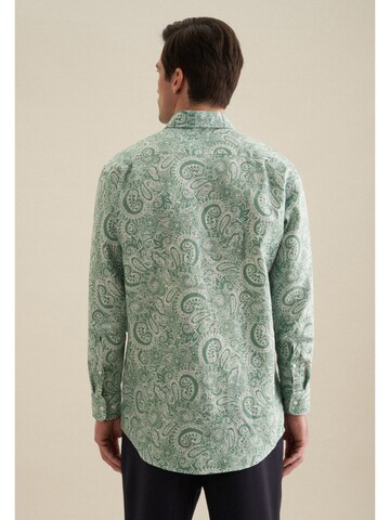 Coupe regular Chemise SEIDENSTICKER en vert