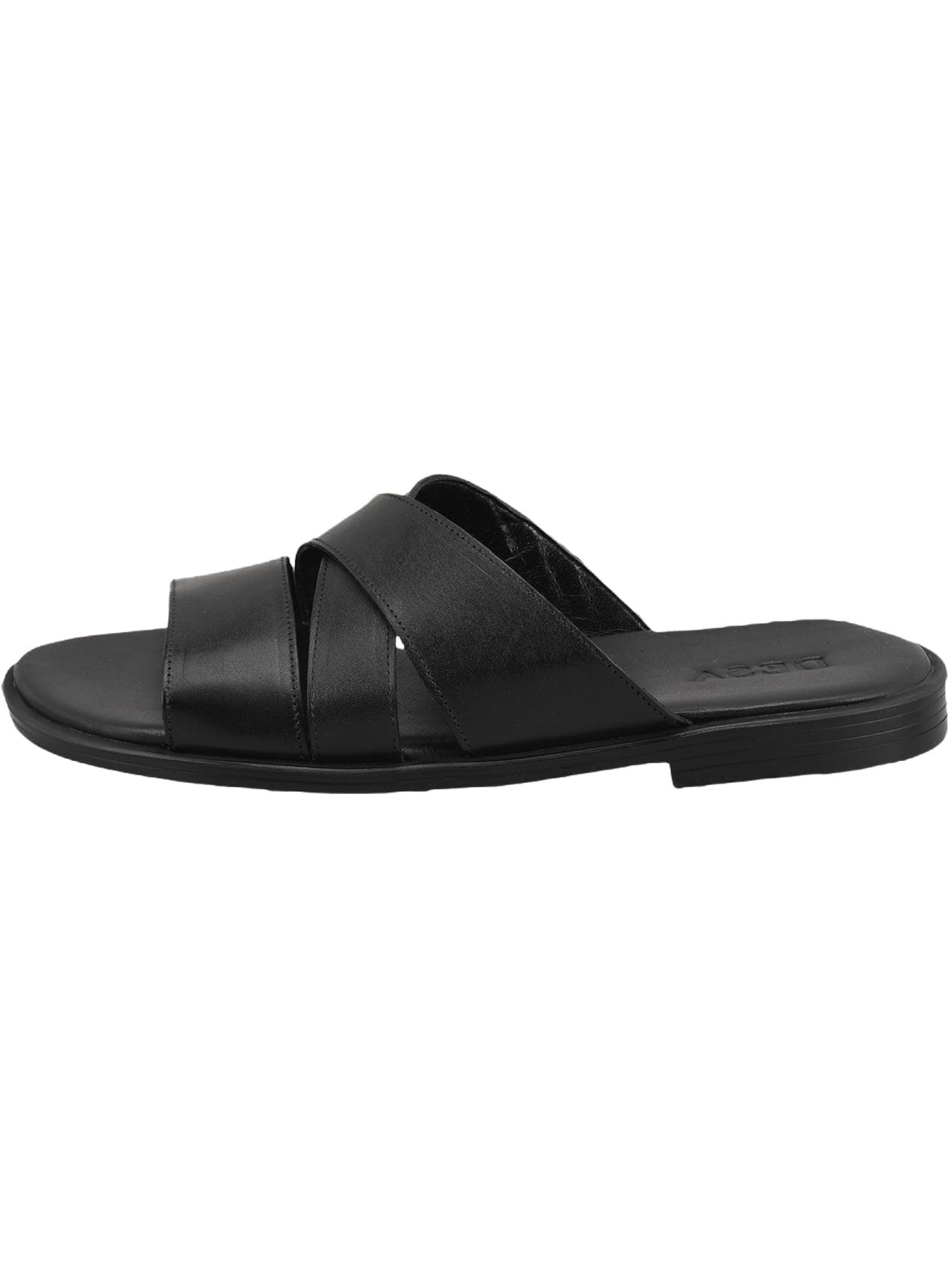 Desa Slipper 'Hausschuhe' in Black