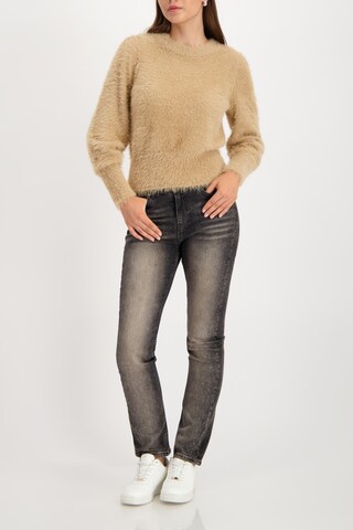 monari Sweater 'Ciao Bella' in Brown