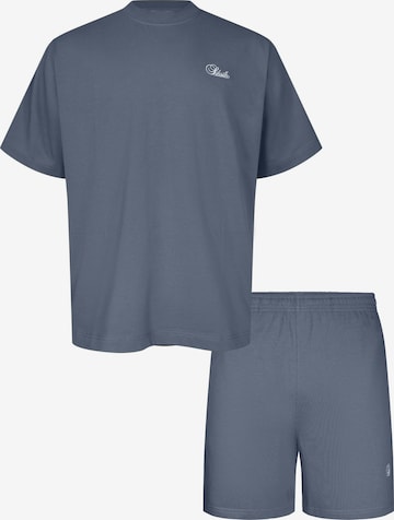 SikSilk Strój domowy w kolorze szary: przód