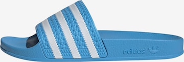 ADIDAS ORIGINALS Pantofle 'Adilette' – modrá: přední strana