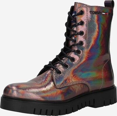 Tommy Jeans Lace-Up Ankle Boots in Blue / Bronze / Red / White, Item view