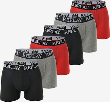REPLAY Boxer shorts in Grey: front