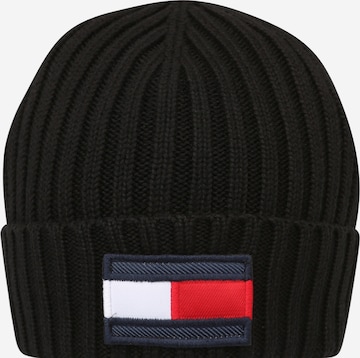 TOMMY HILFIGER Шапка в Черный: спереди