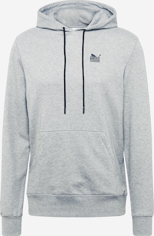 PUMA - Camiseta deportiva en gris: frente