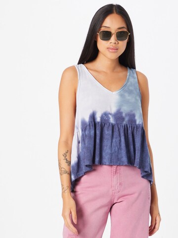 American Eagle Top – modrá: přední strana