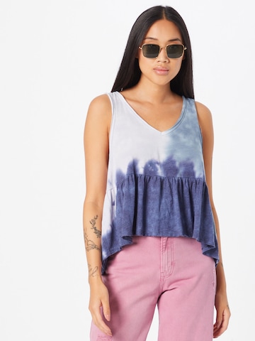 American Eagle - Top en azul: frente