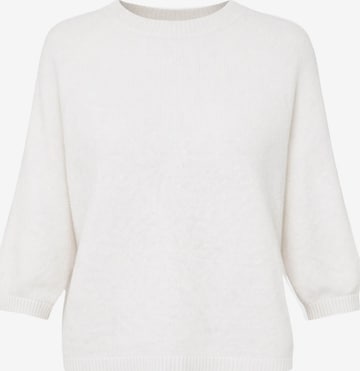 SASSYCLASSY Pullover in Weiß: Vorderseite