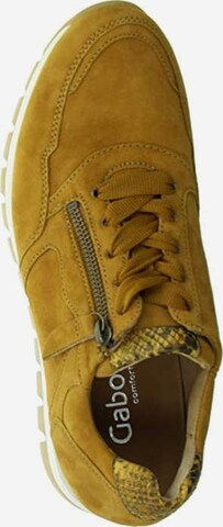 GABOR Lace-Up Shoes in Yellow