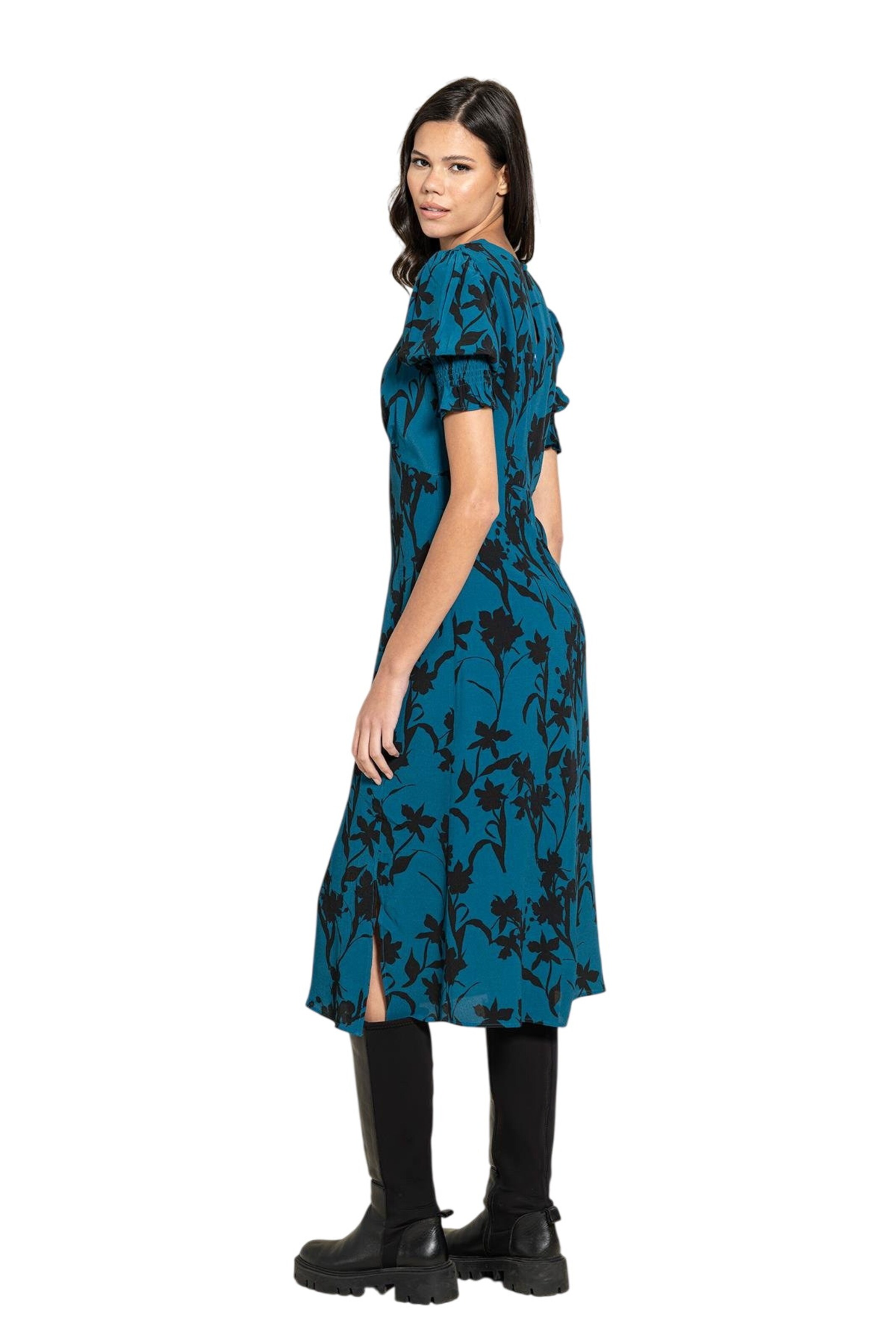 For You Moda Dress in Blue