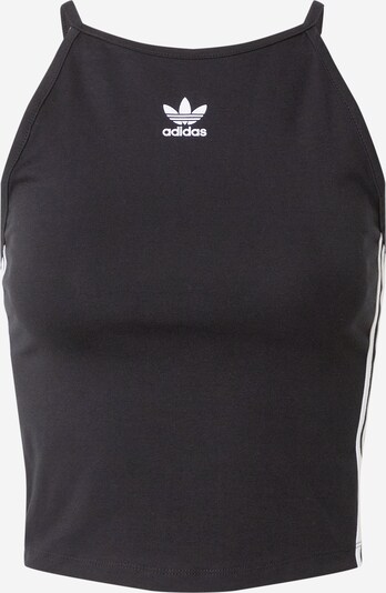 ADIDAS ORIGINALS Top in Black / White, Item view