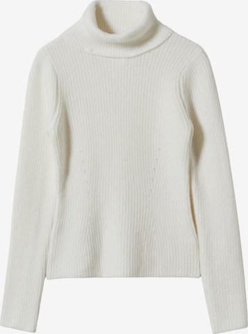 Pull-over 'Kale' MANGO en beige : devant