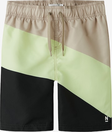 NAME IT Uimashortsit 'NKMZATOZ' värissä harmaa: etupuoli