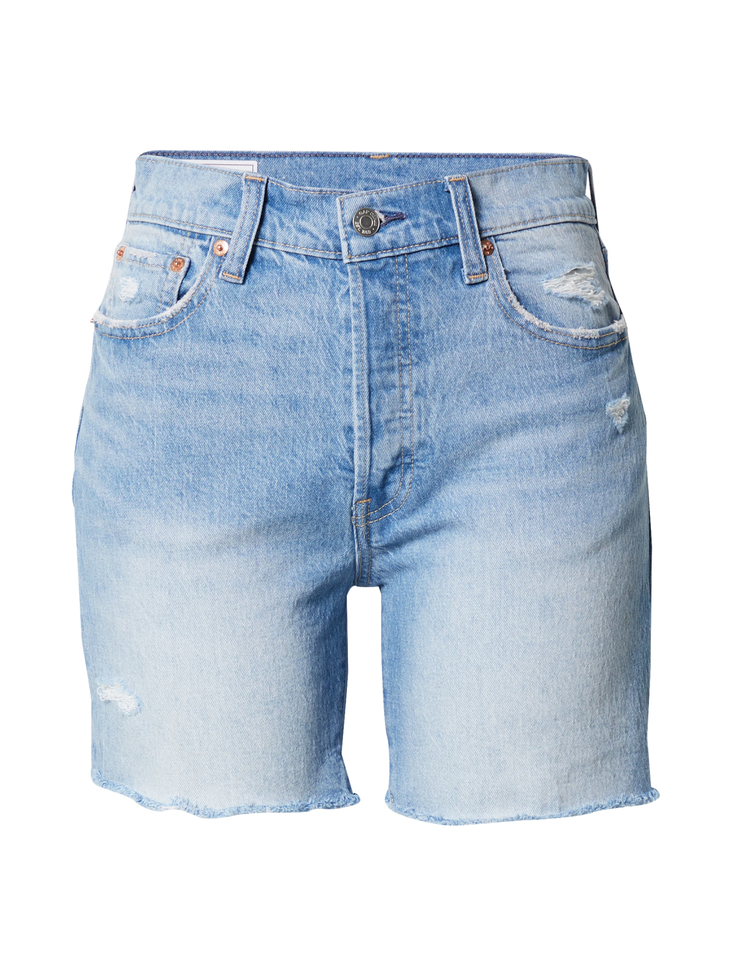 GAP Слим Джинсы 'CHEEKY MIDI DURHAM' в Синий: спереди