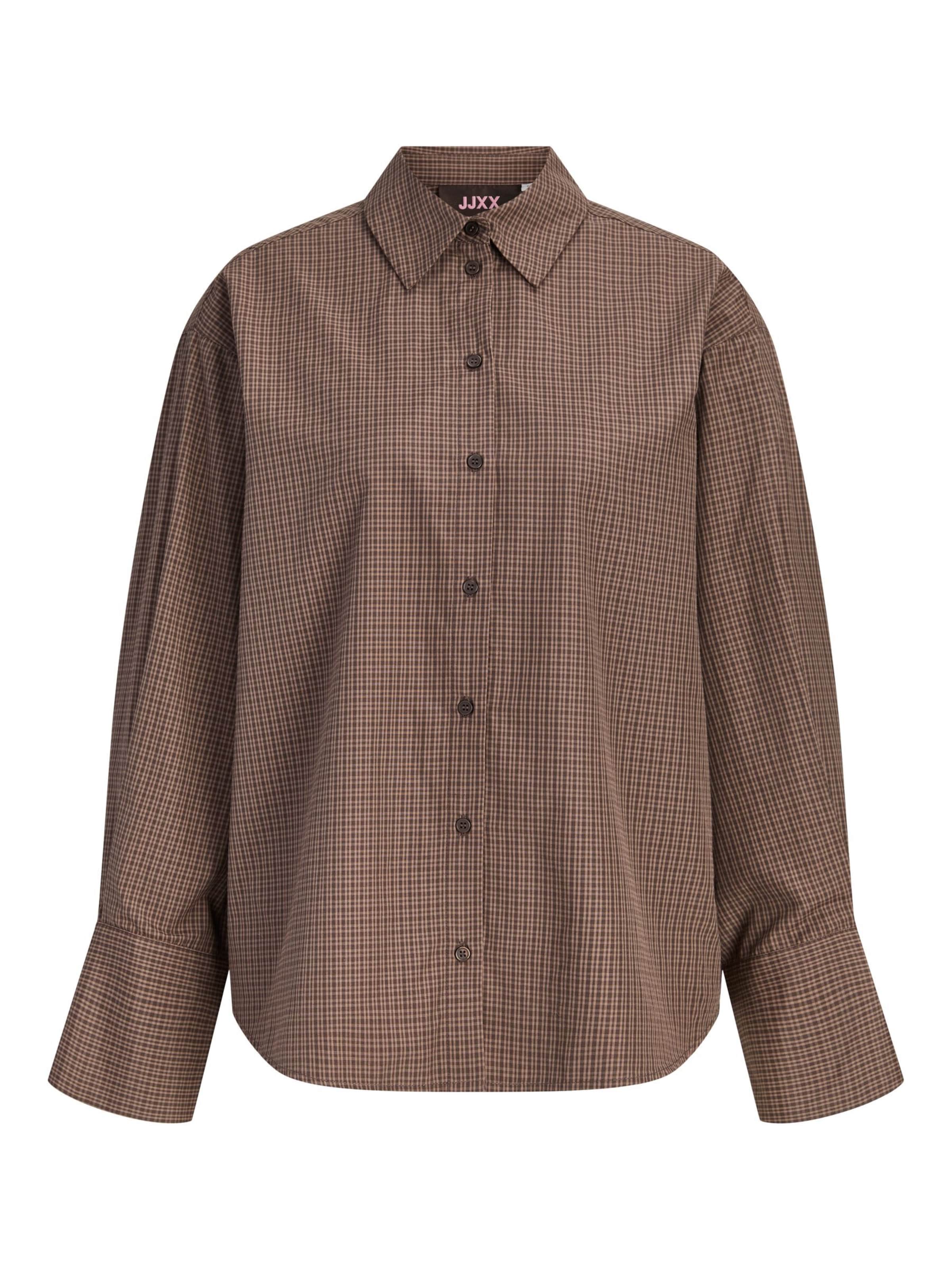 JJXX Bluse 'JXBella' i brun: forside