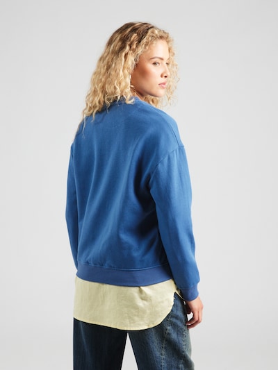 Pepe Jeans Sweatshirt i blå / vit, Produktvy