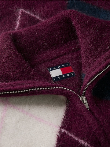 Tommy Jeans - Pullover em vermelho