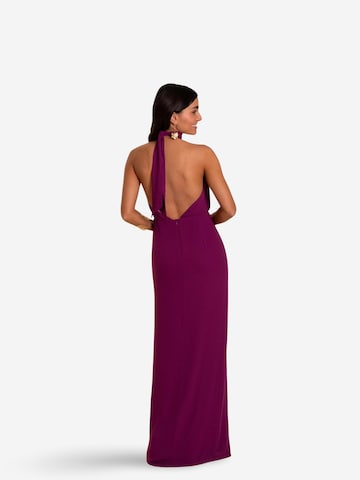 Robe de soirée THE-ARE en violet