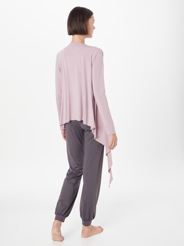 CURARE Yogawear Спортна плетена жилетка в розово