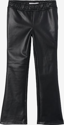 NAME IT Bootcut Broek 'Tapu' in Zwart: voorkant