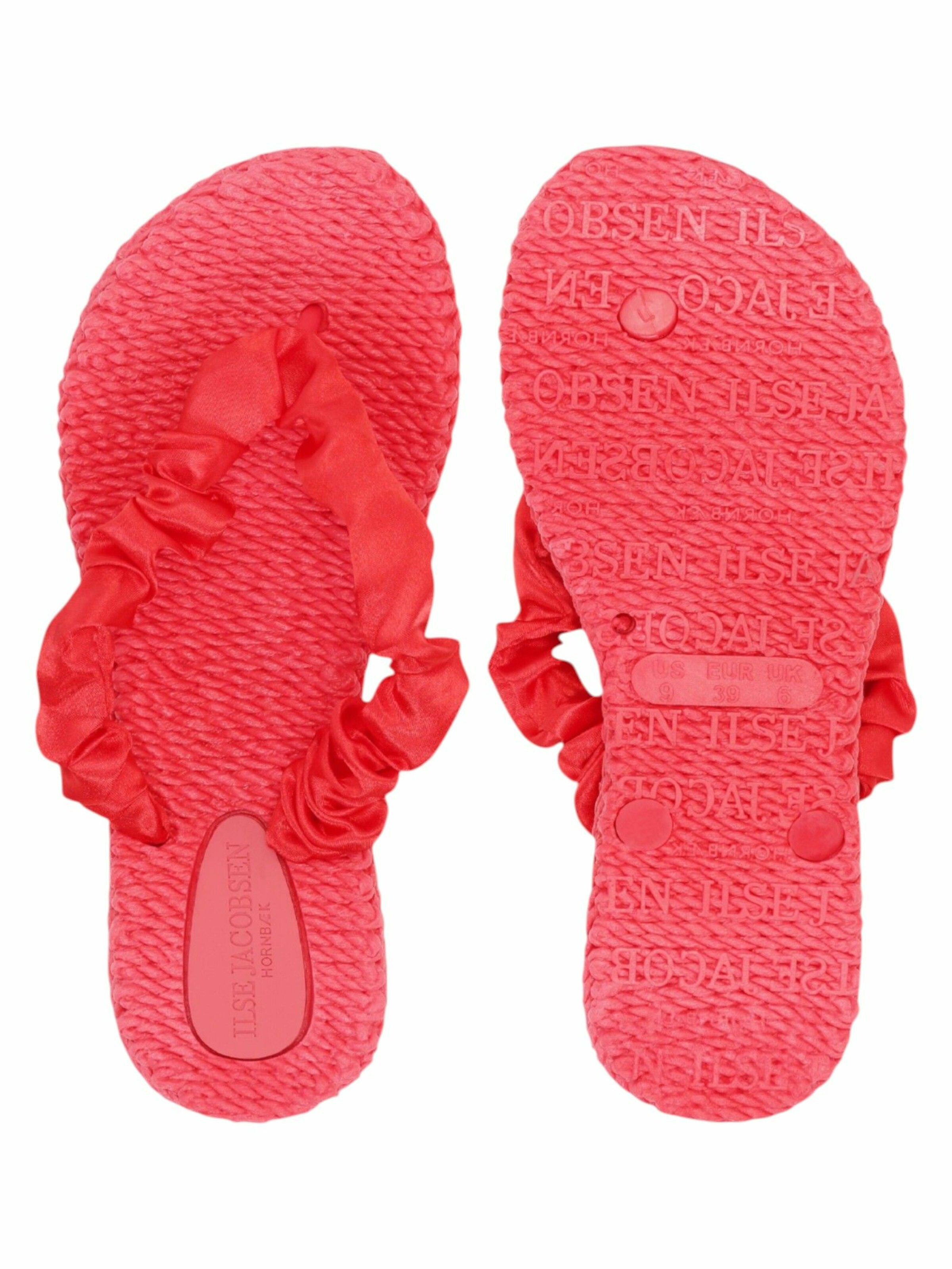 ILSE JACOBSEN T-Bar Sandals 'CHEERFUL06' in Pink